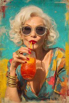 Ein Drink, ein Lächeln, ein Geheimnis