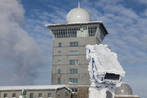 Op de Brocken in het Harz gebergte