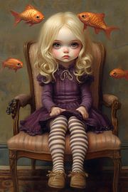 La fille et les poissons qui chuchotent sur Skyfall