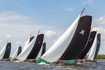 Skutsje Sneker Pan am Start