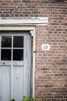 Oude deur in Haarlem