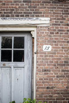 Oude deur in Haarlem van Hans Monasso
