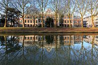 Het oude AZU (academisch ziekenhuis) in Utrecht aan de Catharijnesingel. van André Blom Fotografie Utrecht thumbnail
