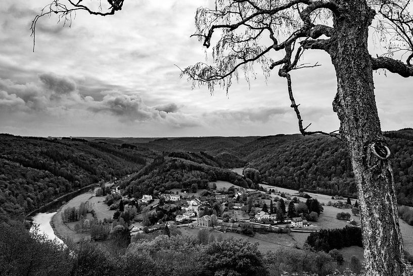 Idyllisch dorp in de Ardennen van Ton de Koning