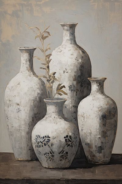 Still life ceramics by Bert Nijholt