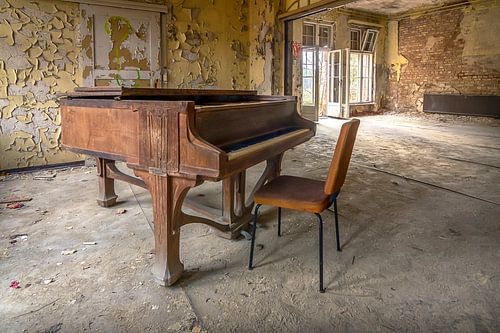 Lonely Piano by Frans Nijland