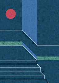 Schwimmende Stadt II von Amy Louise Baker