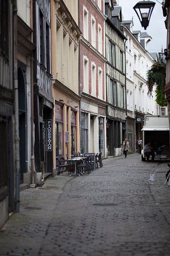 Straatleven Rouen