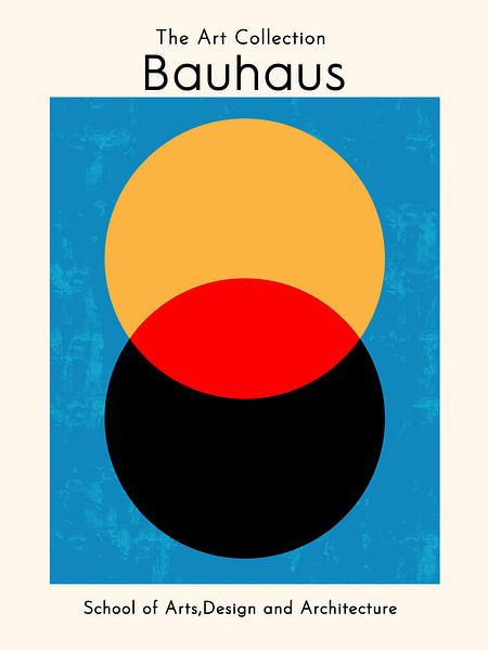 Bauhaus, The Art Collection No. 5 by Hilde Remerie Photography and digital art