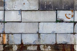Stone wall by Anjo ten Kate