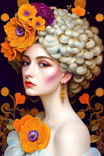 Chic, digital painting