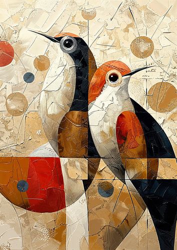 Birds Art Painting | Merry