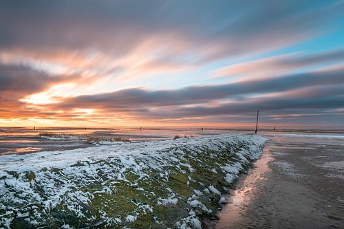 L'hiver dans la mer des Wadden