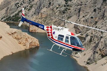 Croatian Air Force Bell 206 Jet Ranger by Dirk Jan de Ridder - Ridder Aero Media