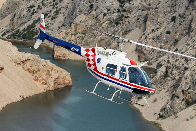 Kroatische Luchtmacht Bell 206 Jet Ranger van Dirk Jan de Ridder - Ridder Aero Media