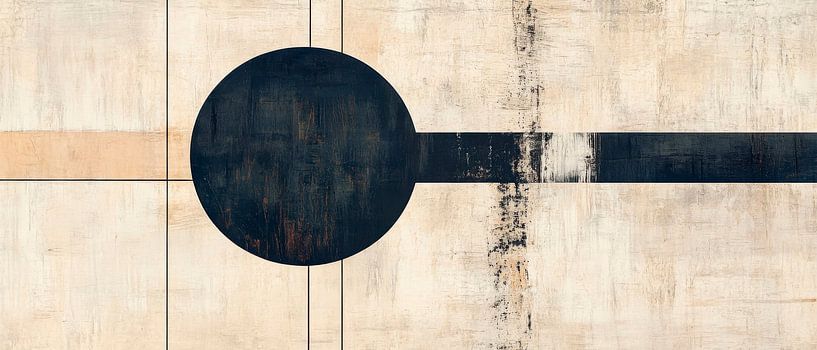 Circle and lines by Poster Art Shop