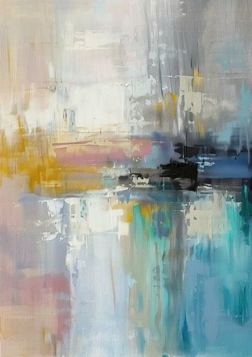 Peinture abstraite | Reflet Mirage
