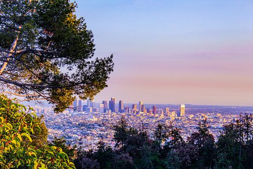 Los Angeles au coucher du soleil