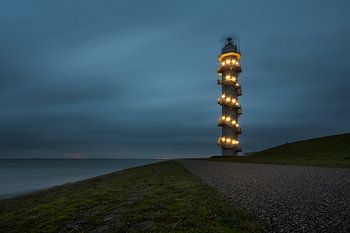 Radarturm entlang der Westerschelde