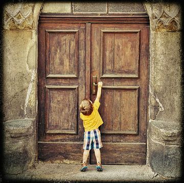 Little Boy Big Door