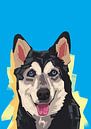 Pop art illustration of Cute Dog by Vectorheroes thumbnail