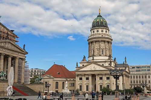 Berlijn - Gendarmenmarkt en Franse kathedraal