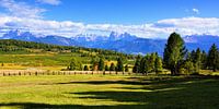 Panorama View Seen From the Villanderer Alm