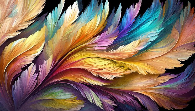 Feather Splendour by Maarten Zeehandelaar