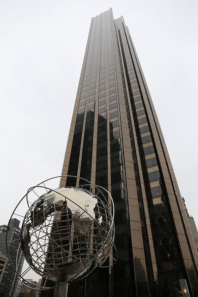 NYC Columbus Circle Globe von Christine aka stine1