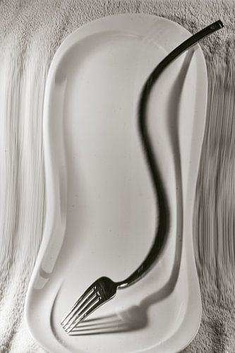 Cutlery: fork (from the series for the kitchen wall)