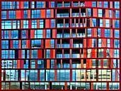 Boîtes rouges Rotterdam par Artstudio1622 Aperçu