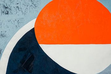 Composition abstraite avec des formes géométriques sur Poster Art Shop