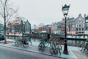 Amsterdam in de herfst 1 van Olivier Peeters