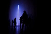 Lichtinstallation Expo Leuven Belgien