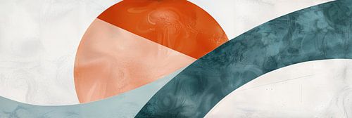 Abstrakte Terrakotta