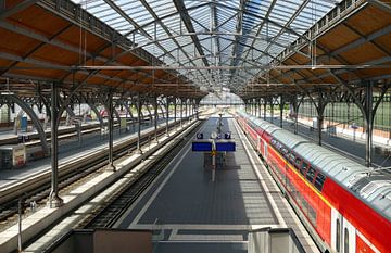 Gare centrale de Lübeck sur Achim Prill