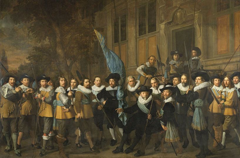 Offiziere und andere Schützen aus dem IV. Bezirk in Amsterdam, Nicolaes Eliaszoon Pickenoy von Meesterlijcke Meesters