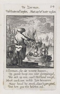 Jan Luyken, Zeeman, 1694 van Atelier Liesjes