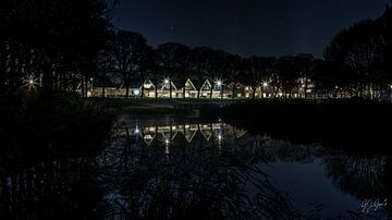 Avond fotografie aan de Grecht in de Klundert van Gert Jan Geerts