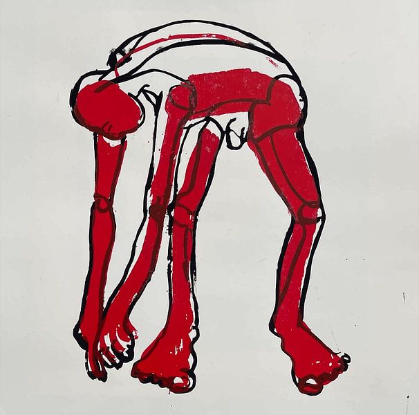 This man doesn't matter, just having himself by Rianne Witteveen