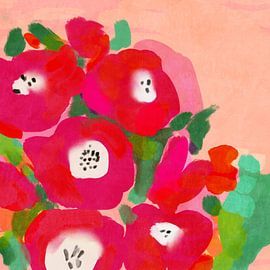 La Lunetricotee - Summer flowers by Ana Rut Bre