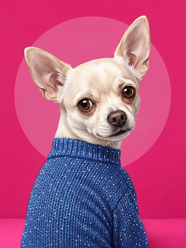 Paws & Pullovers - the Chihuahua van Marja van den Hurk