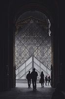 L'entrée du Louvre