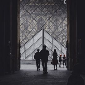 L'entrée du Louvre