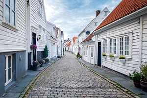 Gamle Stavanger, het oude Stavanger van Evert Jan Luchies