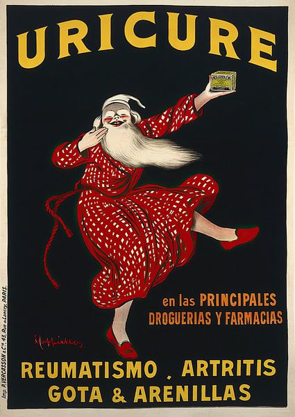 Leonetto Cappiello - Uricure (1910) par Peter Balan