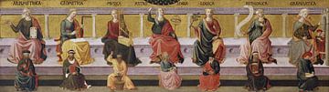Francesco Pesellino, Sieben freie Künste - 1450
