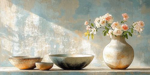 Weathered Splendor in Beige ii