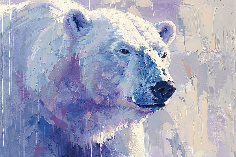 Eisbär von Poster Art Shop