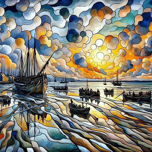 Het wad Picasso-stijl 2